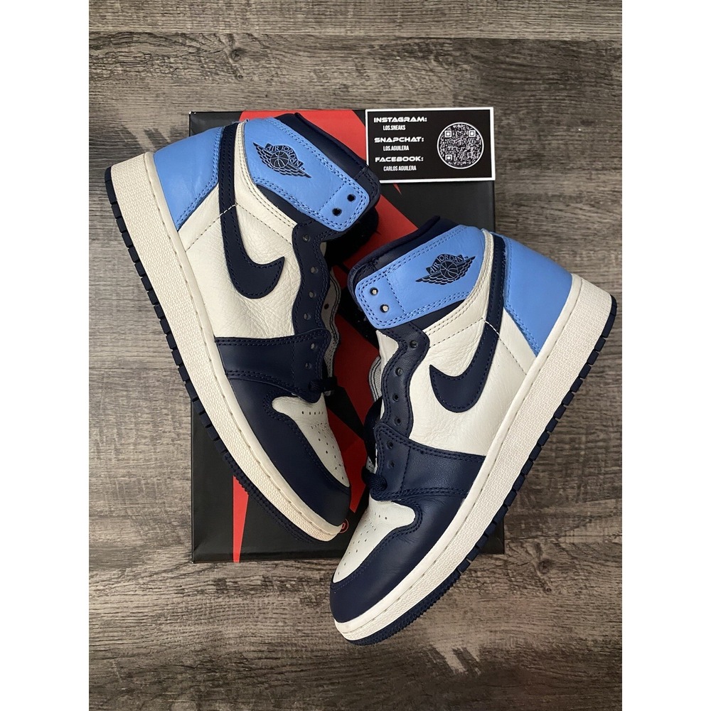 Size 5.5y - Jordan 1‎ Retro OG High Obsidian UNC 2019